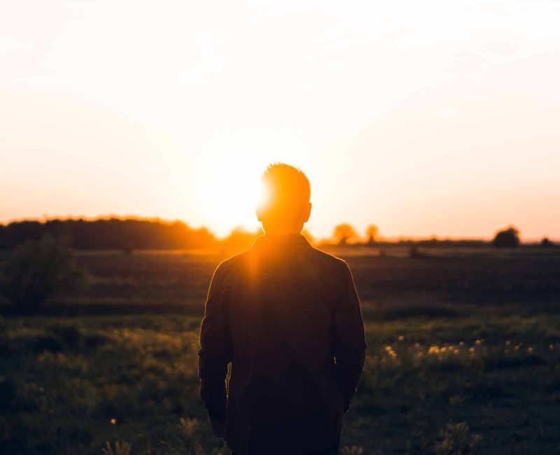 alone-man-sunset